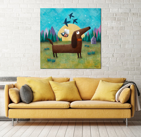 Dachshund - Dog Art Canvas